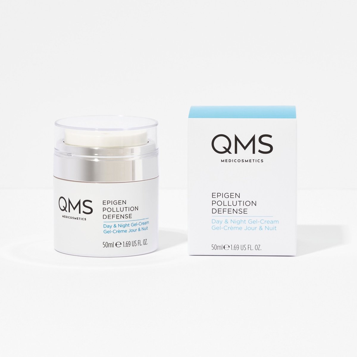 Epigen Pollution Defense Day & Night Gel-Cream - QMS Medicosmetics