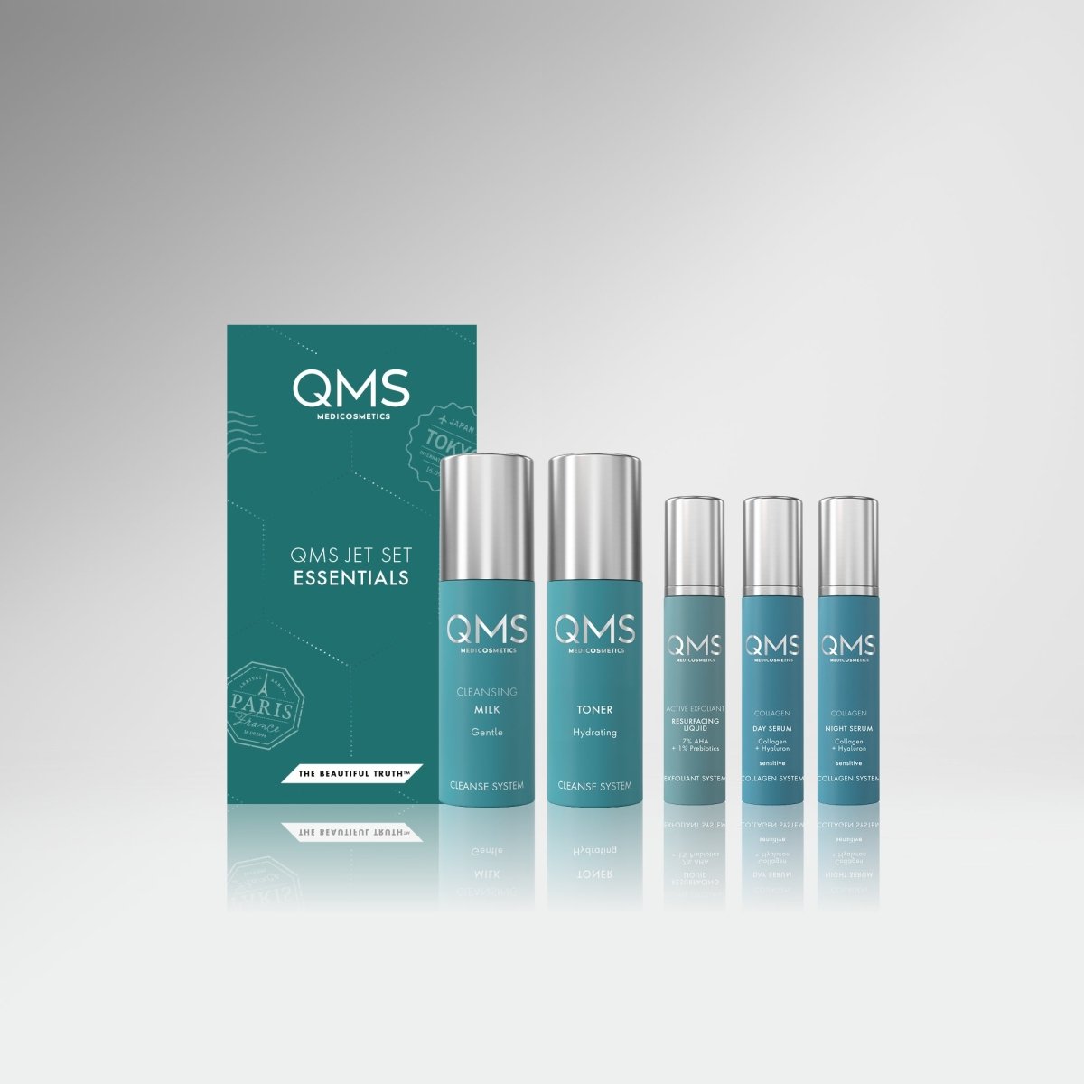 Jet Set Essentials - QMS Medicosmetics - USA and North America