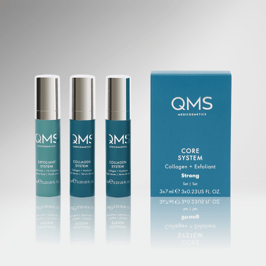 3 - Step Core Routine Set Strong | Travel Size - QMS Medicosmetics